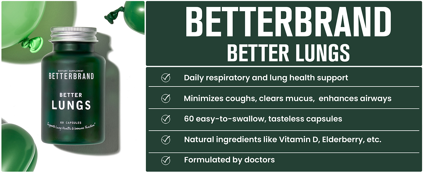 beterlungs for healthly lung support