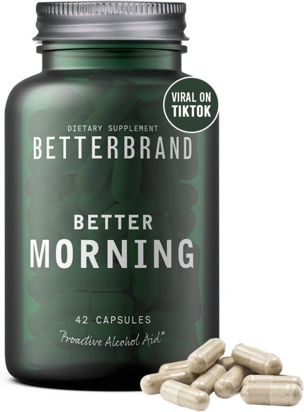 Betterbrand BetterMorning Prevents Headaches and Supports Liver Aid (10x Single Serving Packets) | Gluten-Free, Vegetarian - Image 10