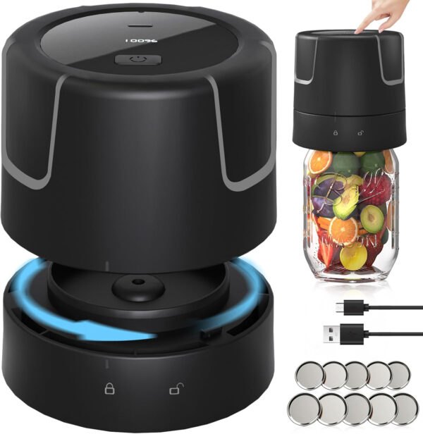 Electric Mason Jar Vacuum Sealer