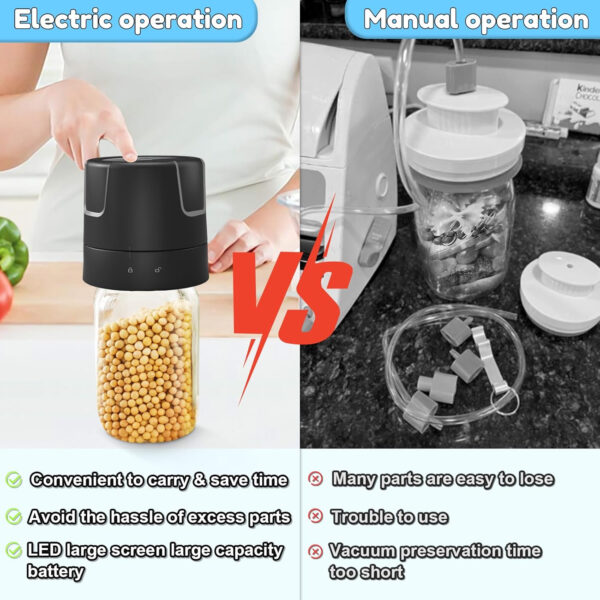 Electric Mason Jar Vacuum Sealer - Image 4