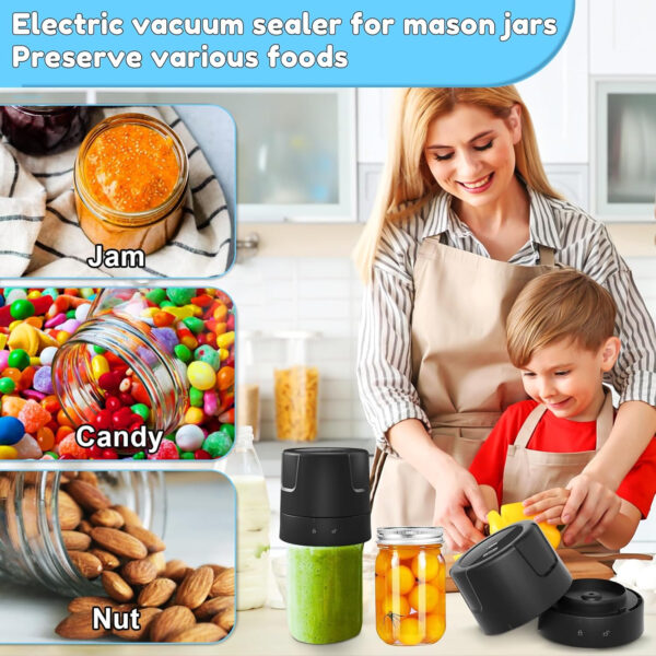 Electric Mason Jar Vacuum Sealer - Image 6